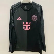2025-26 Inter Miami Away Long Sleeve Soccer Jersey (长袖)