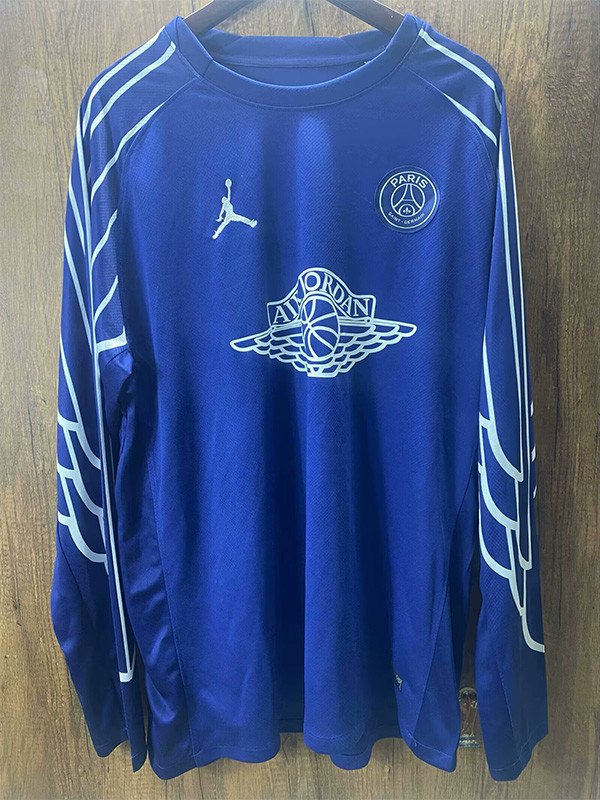 2024-25 PSG Fourth Long Sleeve Soccer Jersey *AIR JORDAN 广告(长袖)