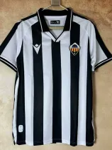 2025-26 UD Levante Black White Fans Soccer Jersey