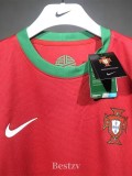 2012 Portugal Home Player Version 长袖球员 Long Sleeve Retro Soccer Jersey