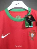 2012 Portugal Home Player Version 长袖球员 Long Sleeve Retro Soccer Jersey