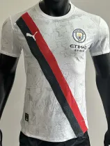 2025-26 Man City Away Player Version Soccer Jersey