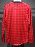 2012-2013 Man Utd Home Player Version 长袖球员 Long Sleeve Retro Soccer Jersey