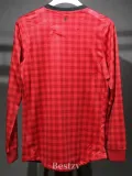 2012-2013 Man Utd Home Player Version 长袖球员 Long Sleeve Retro Soccer Jersey