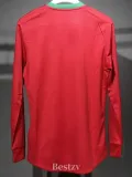 2012 Portugal Home Player Version 长袖球员 Long Sleeve Retro Soccer Jersey