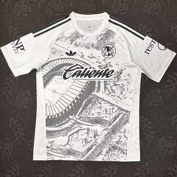 2025-26 Club America White Special Edition Fans Soccer Jersey