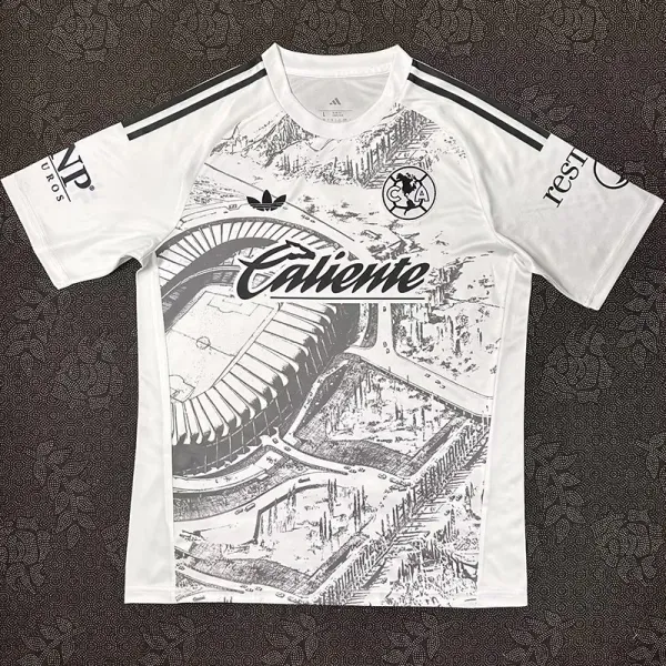 2025-26 Club America White Special Edition Fans Soccer Jersey