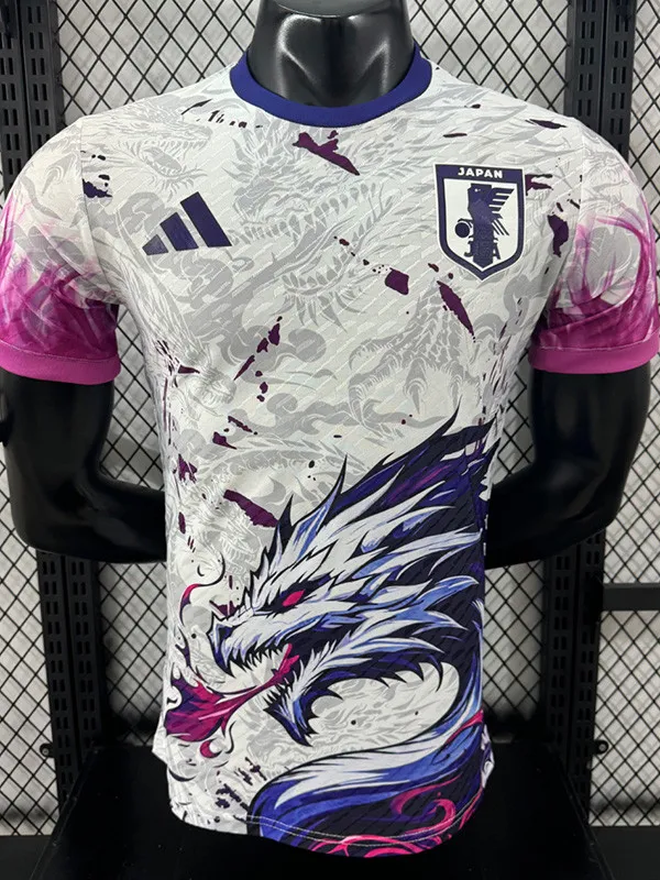 2025-26 Japan White Pink Special Edition Player Version Soccer Jersey