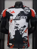 2025-26 RMA Black White Special Edition Player Version Training Shirts