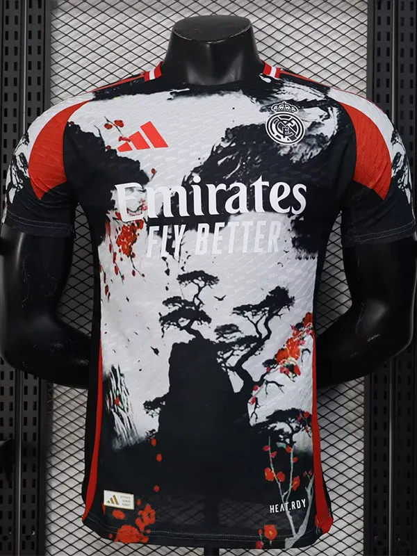 2025-26 RMA Black White Special Edition Player Version Training Shirts