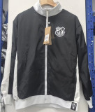 2024-25 Santos FC Black White Windbreaker