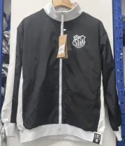 2024-25 Santos FC Black White Windbreaker