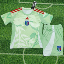 2025-26 Italy Away Kids Soccer Jersey