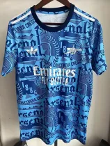 2025-26 ARS Blue Special Edition Fans Training shirts (涂鸦蓝)