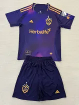 2025-26 Los Angeles Purple Away Kids Soccer Jersey #带章