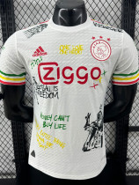 2024-25 Ajax White Special Edition Player Version Soccer Jersey