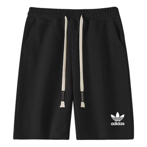 2025 AD Black Pure Cotton Fabric Casual Short Pants *黑