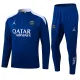 2024-25 PSG Fancy blue Half Pull Tracksuit (半拉链)