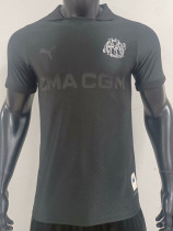 2024-25 Marseille Black 125th Anniversary Player Version Soccer Jersey