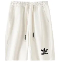 2025 AD White Pure Cotton Fabric Casual Short Pants