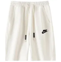 2025 NK White Pure Cotton Fabric Casual Short Pants