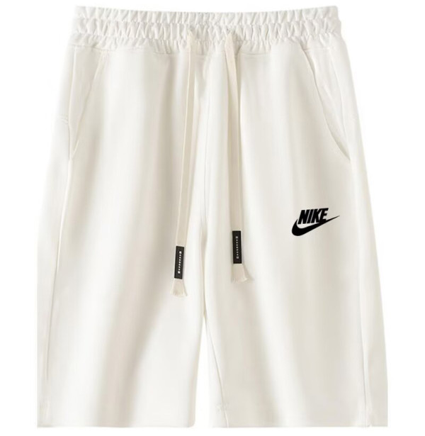 2025 NK White Pure Cotton Fabric Casual Short Pants