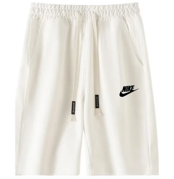 2025 NK White Pure Cotton Fabric Casual Short Pants