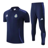 2025-26 AL-Nassr Royal blue Polo Tracksuit