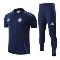 2025-26 AL-Nassr Royal blue Polo Tracksuit