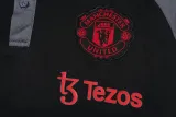 2025-26 Man Utd Black Polo Tracksuit
