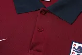 2025-26 England Red Polo Tracksuit