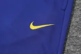 2025-26 Brazil Fancy blue Polo Tracksuit