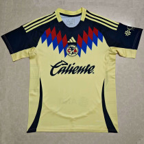 2025-26 Club America Light Yellow Fans Soccer Jersey *浅黄
