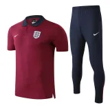 2025-26 England Red Polo Tracksuit