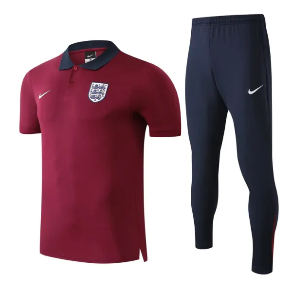 2025-26 England Red Polo Tracksuit