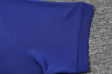 2025-26 Brazil Fancy blue Polo Tracksuit
