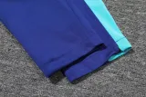 2025-26 Brazil Fancy blue Polo Tracksuit