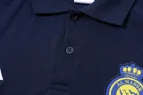 2025-26 AL-Nassr Royal blue Polo Tracksuit