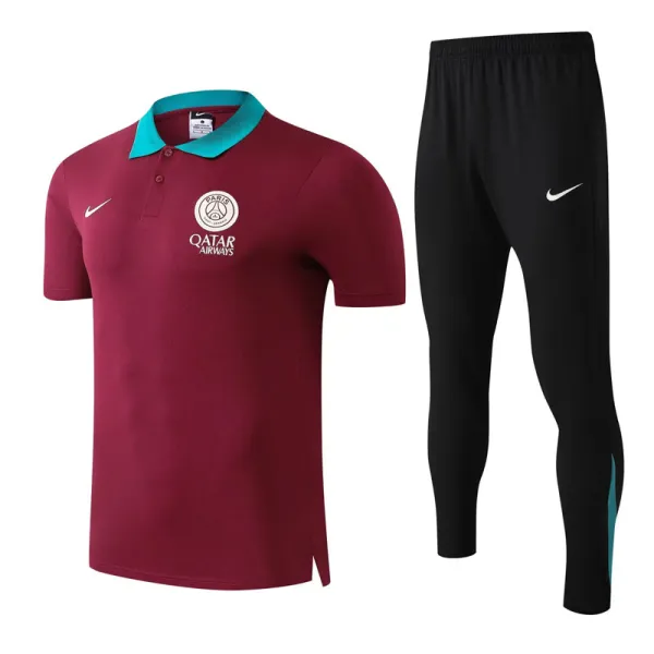 2025-26 PSG Red Polo Tracksuit
