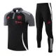 2025-26 Man Utd Black Polo Tracksuit
