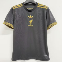 2025-26 Mexico Gold Cup Black Fans Soccer Jersey *钢印版
