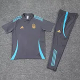 2025-26 Argentina Grey Polo Tracksuit