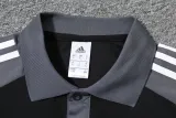 2025-26 Man Utd Black Polo Tracksuit