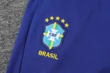 2025-26 Brazil Fancy blue Polo Tracksuit
