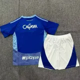 2025-26 Millonarios Home Kids Soccer Jersey