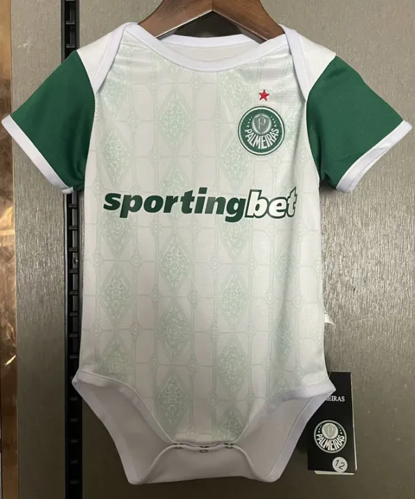 2025-26 Palmeiras Away Baby Infant Crawl Suit