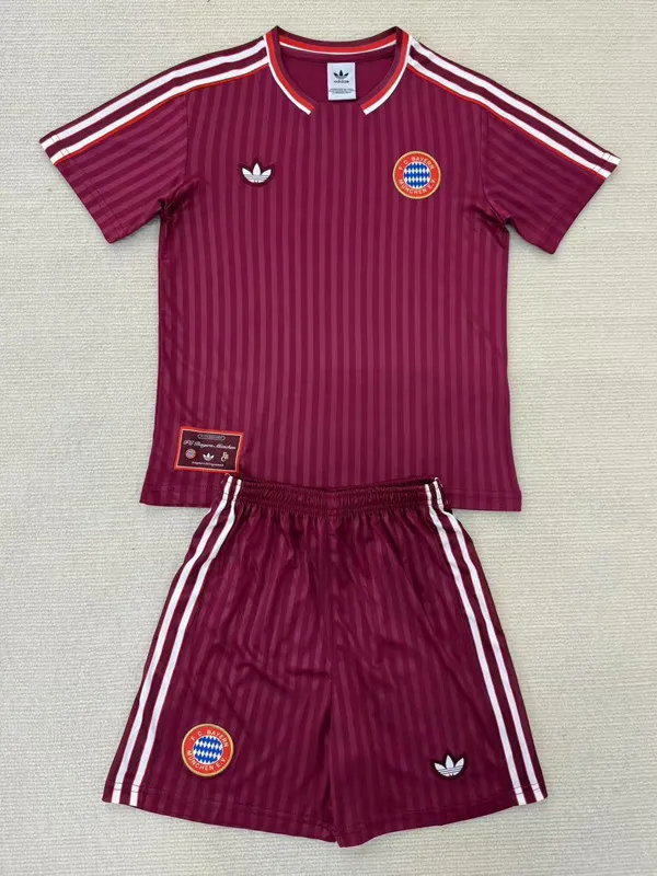 2024-25 Bayern Red Kids Soccer Jersey