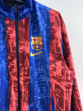 2024-25 BAR Red Blue & Blue Double Sided Windbreaker (双面风衣)