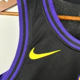 2023-24 LAKERS DONCIC #77 Black City Edition Top Quality Hot Pressing NBA Jersey