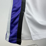 2023-24 Kings LAVINE #8 White Top Quality Hot Pressing NBA Jersey